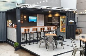 Containers viram boa opção para bares de cerveja artesanal
